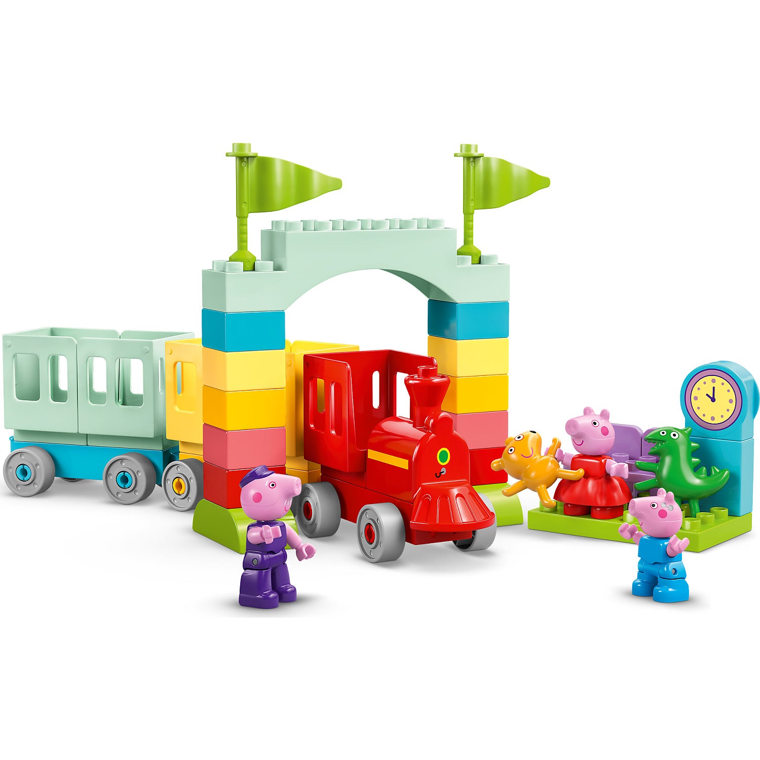 LEGO® 10466 Train Ride with Grandpa Pig - DUPLO® Peppa Pig