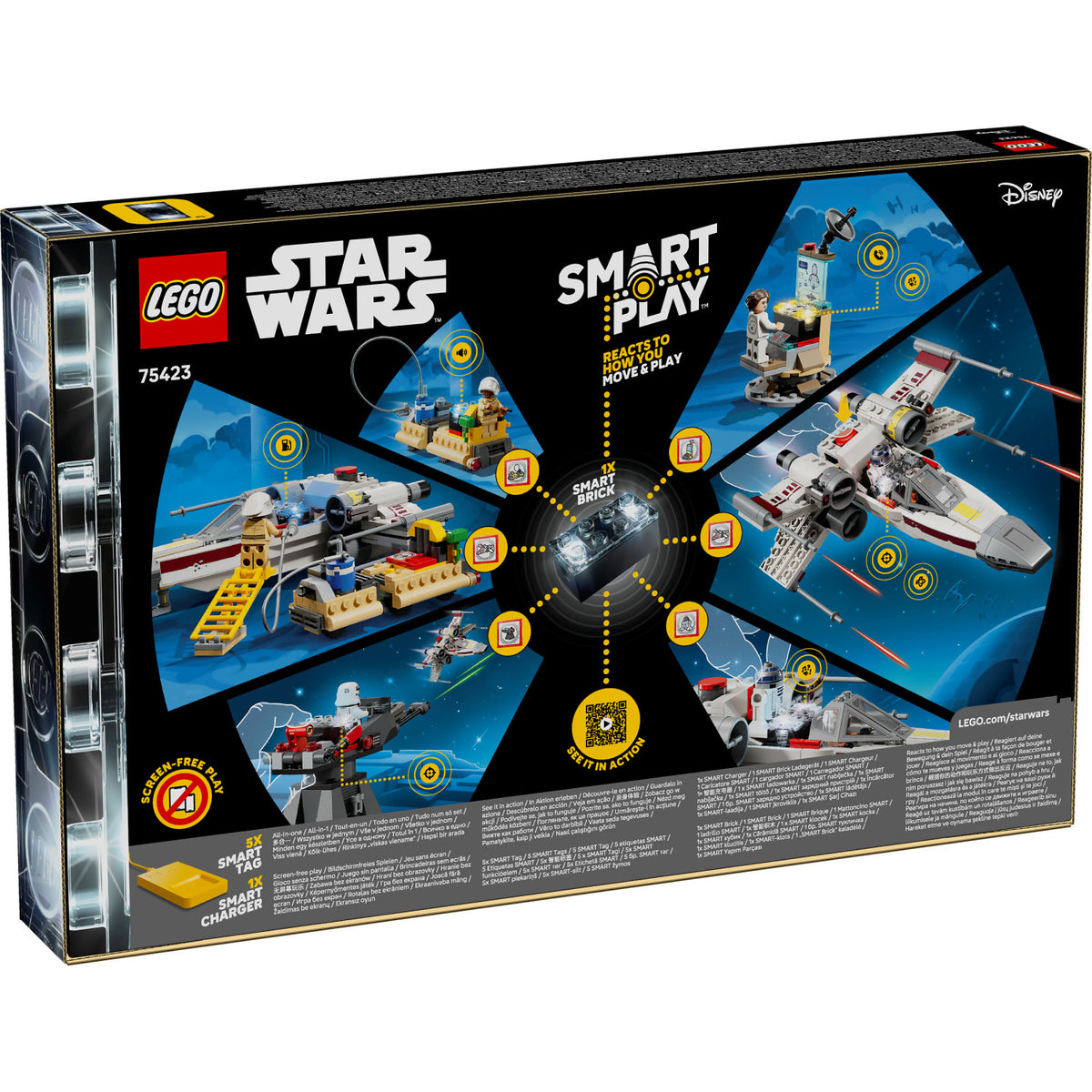 LEGO® 75423 SMART Play™ All-In-One Luke's Red Five X-Wing™ - Star Wars™