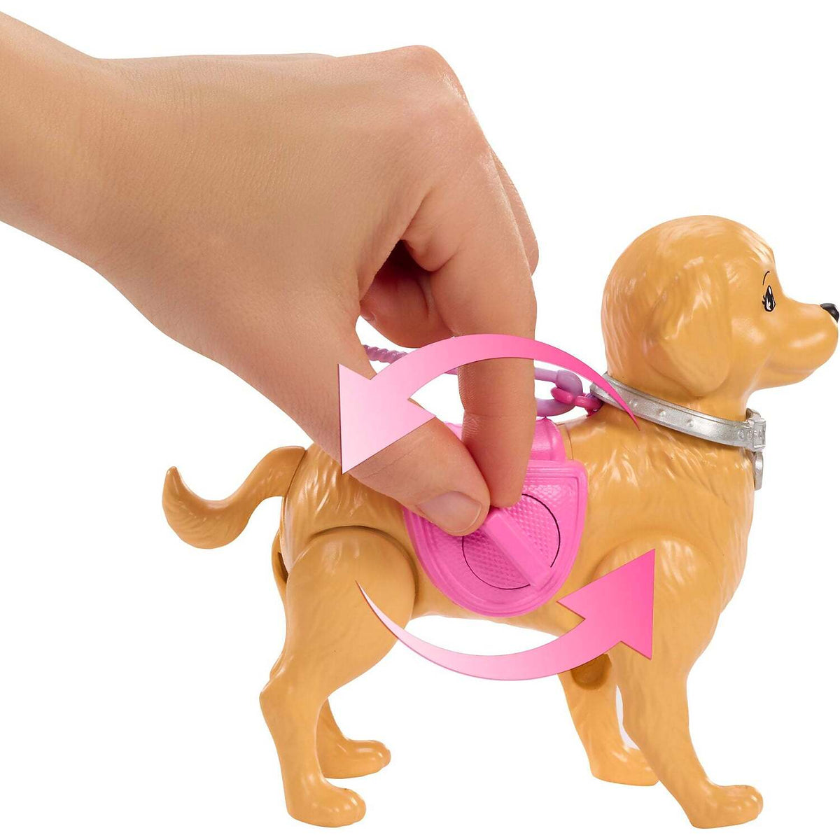 Barbie - Family & Friends Barbie Malibu Walk & Potty Puppy Doll - Mattel