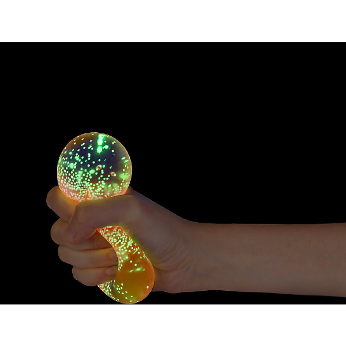 Smoosho's - Glow in the Dark Super Squeeze Ball (1x Assorted Colour Chosen at Random)