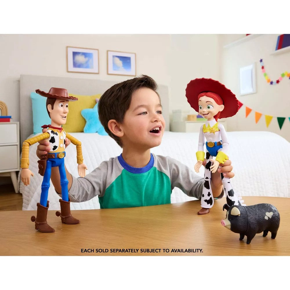Disney Pixar - - Toy Story 5 Critter Talk Jessie 12 Inch Action Figure Toy & JD Pig - Mattel