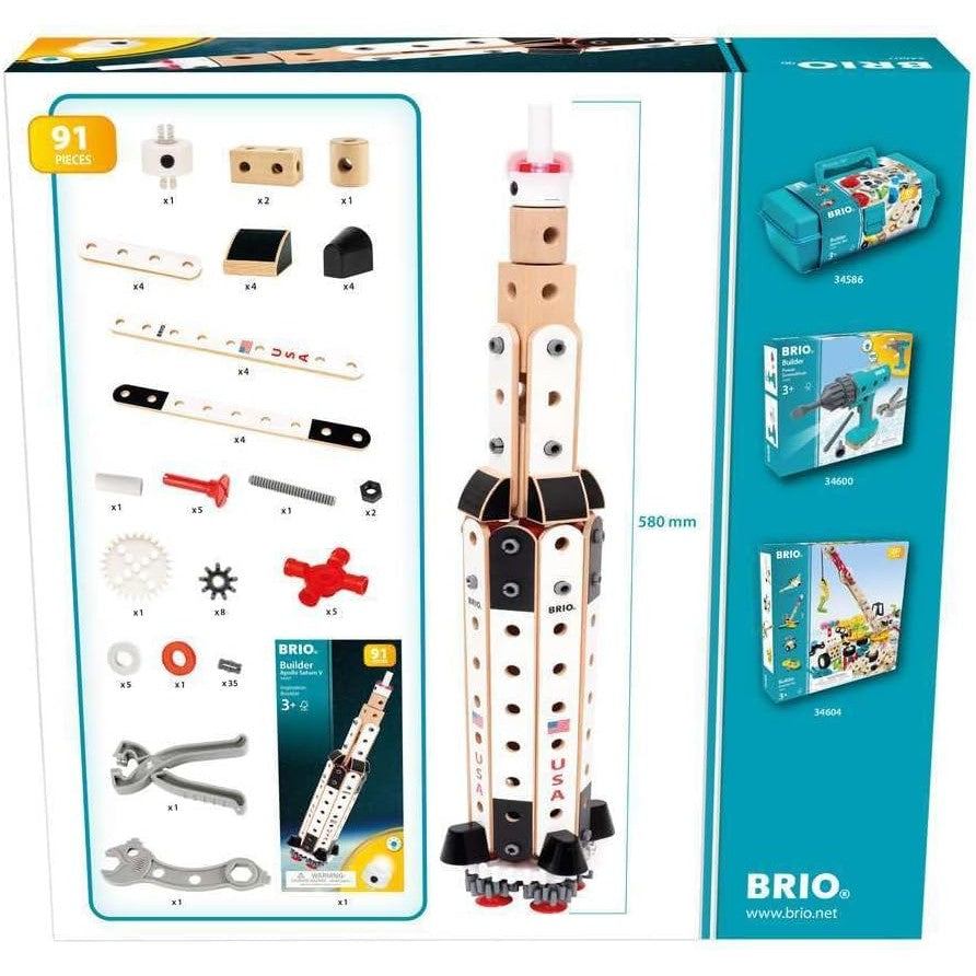 BRIO - Builder - Apollo Saturn V Set 91 Pieces
