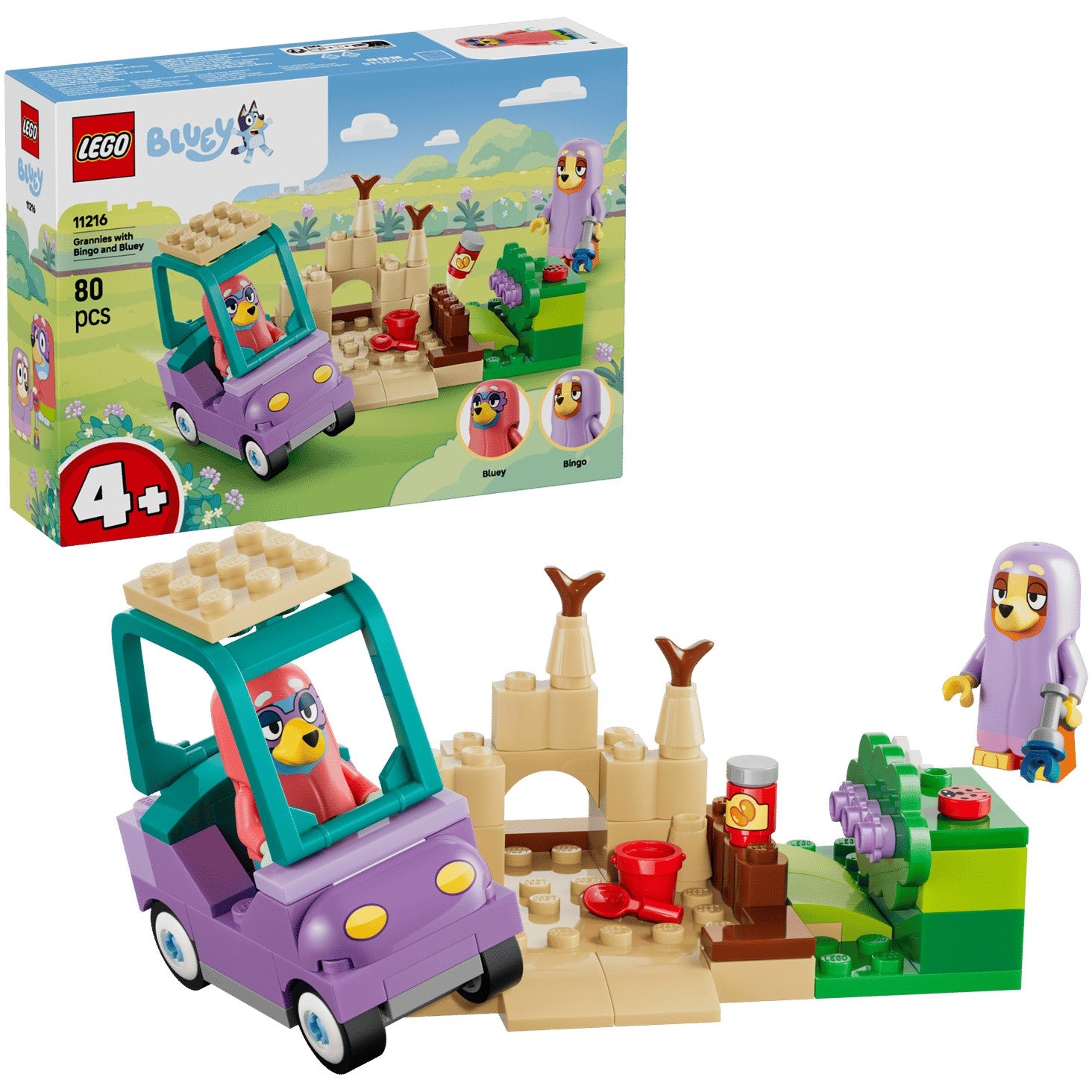 LEGO® 11216 Grannies with Bingo and Bluey - Bluey 4+