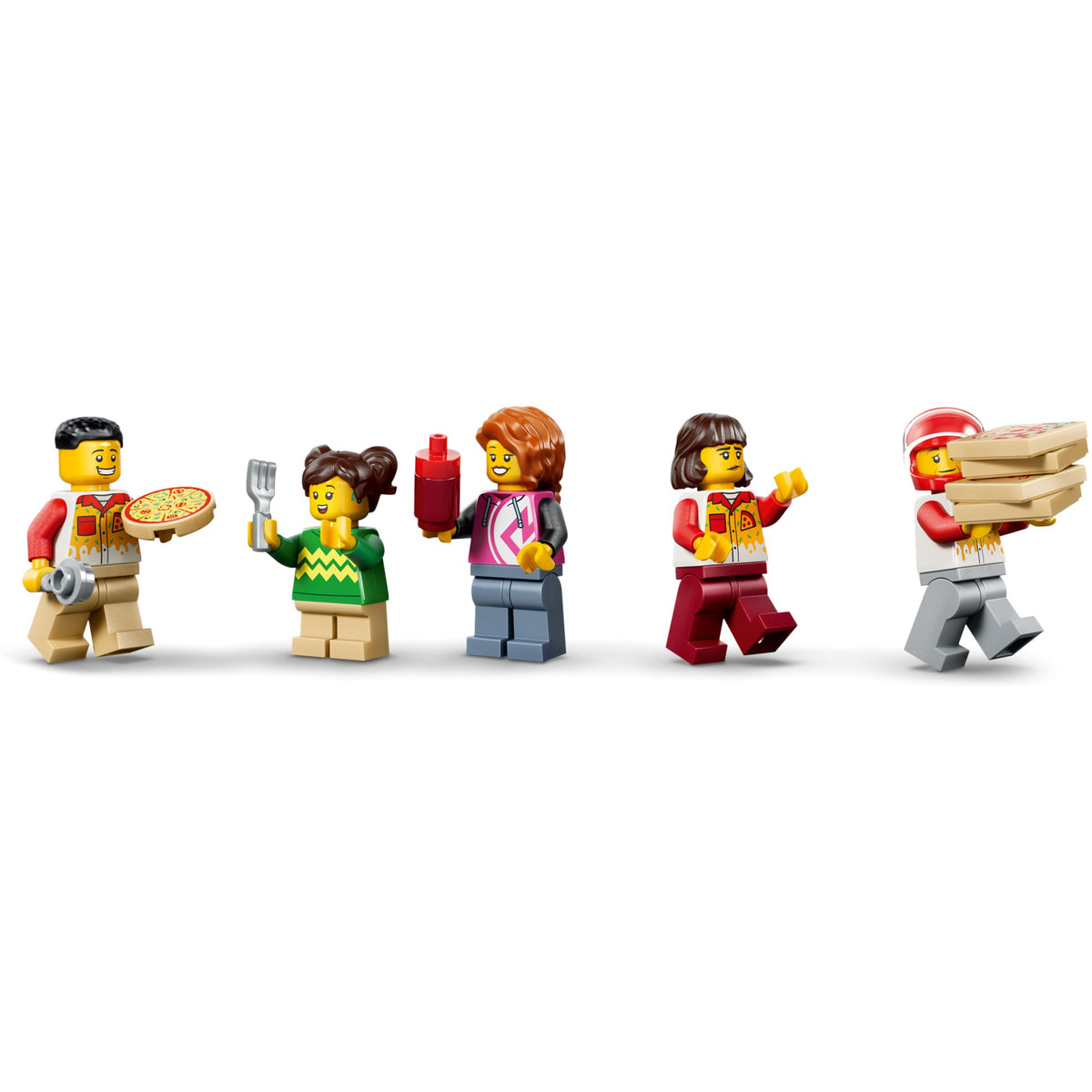 LEGO® 60496 Pizza Delivery Experience with Vehicles - City
