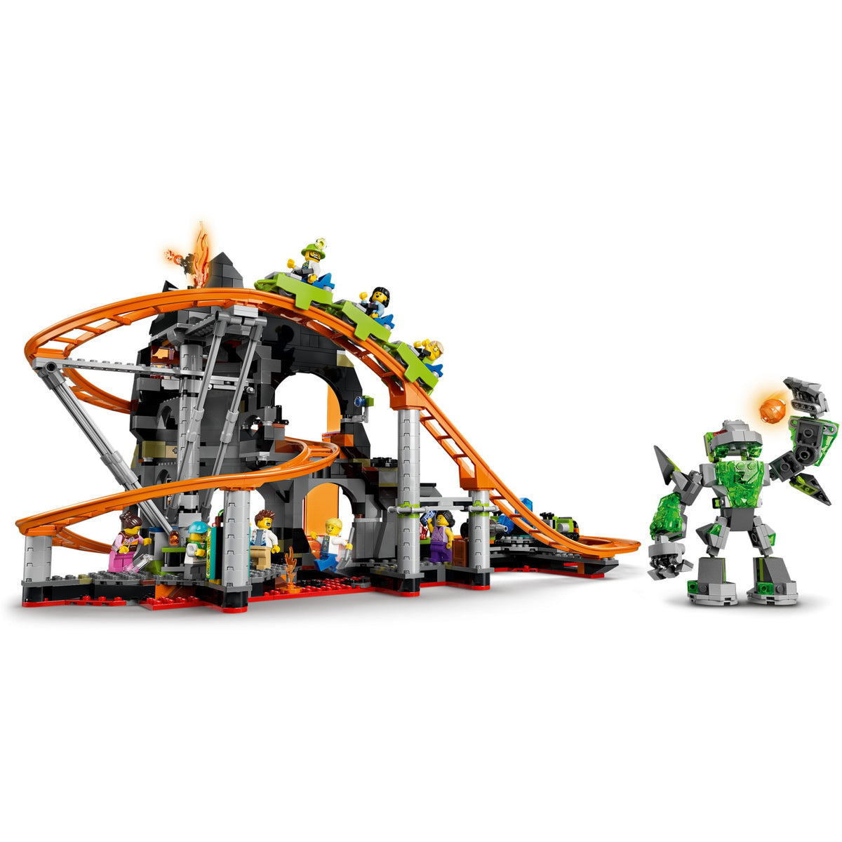 LEGO® 60501 Lava Land Roller Coaster Park - City