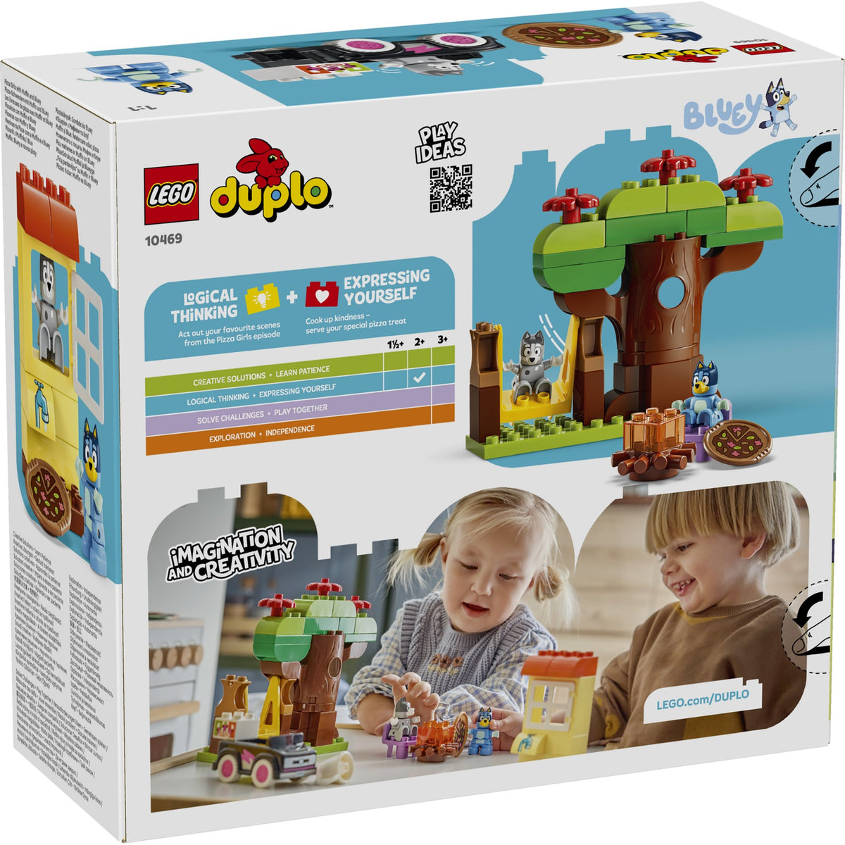 LEGO® 10469 Pizza Girls with Muffin and Bluey - DUPLO®