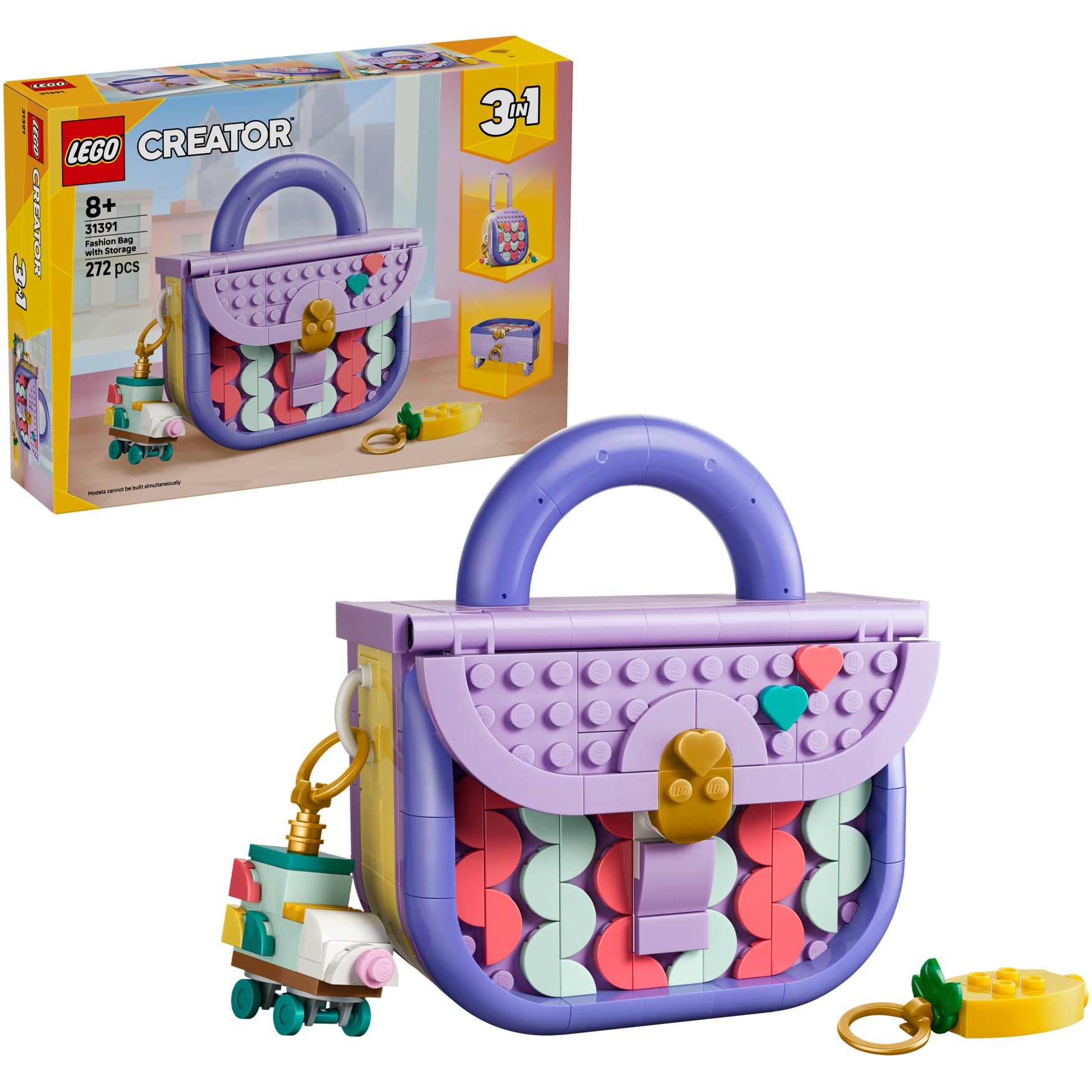 LEGO® 31391 Art Fashion Bag with Storage - Creator 3-in-1