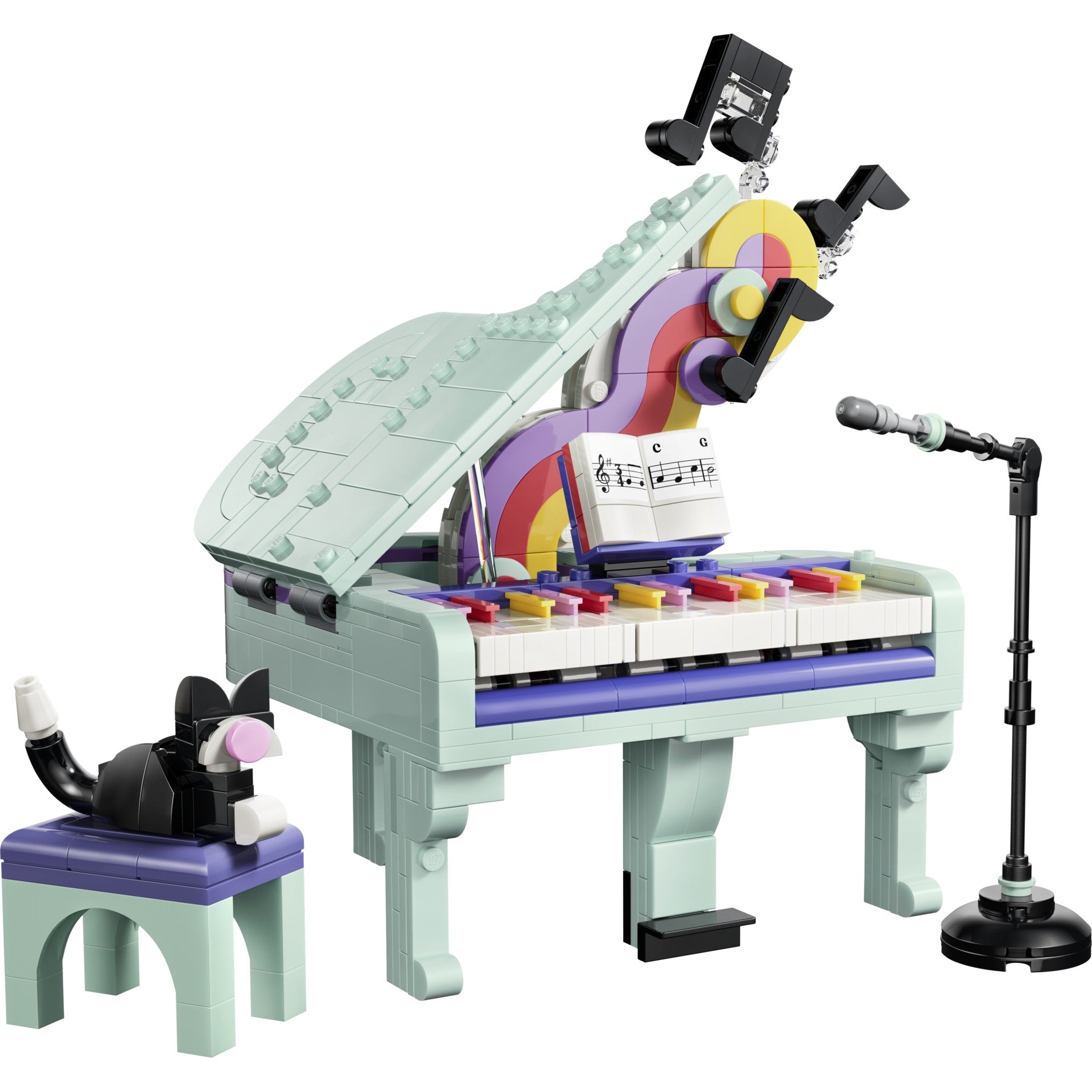 LEGO® 31392 Music Decor Piano with Cat - Creator 3-in-1