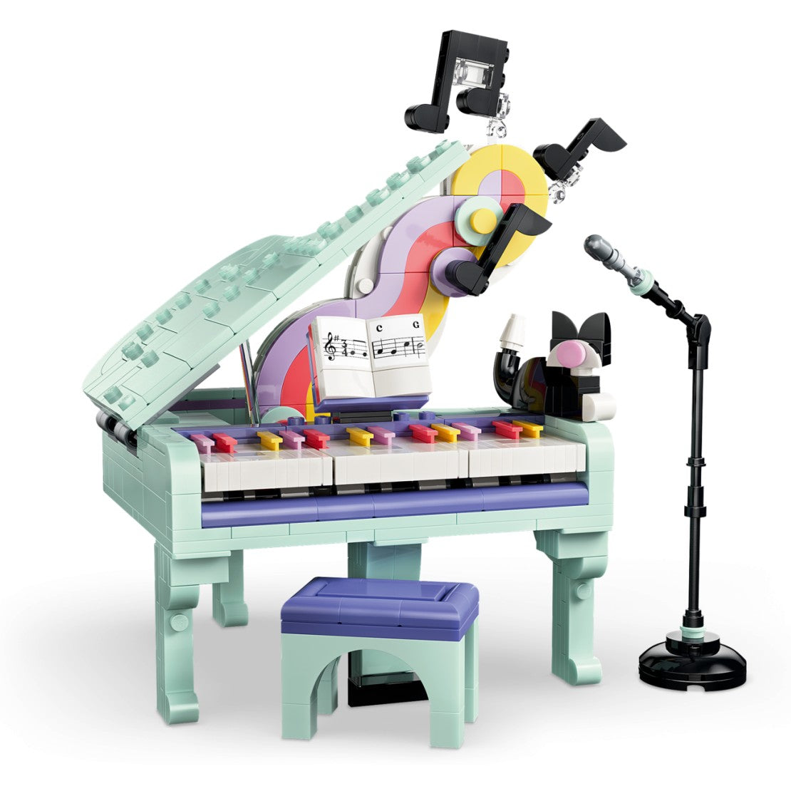 LEGO® 31392 Music Decor Piano with Cat - Creator 3-in-1