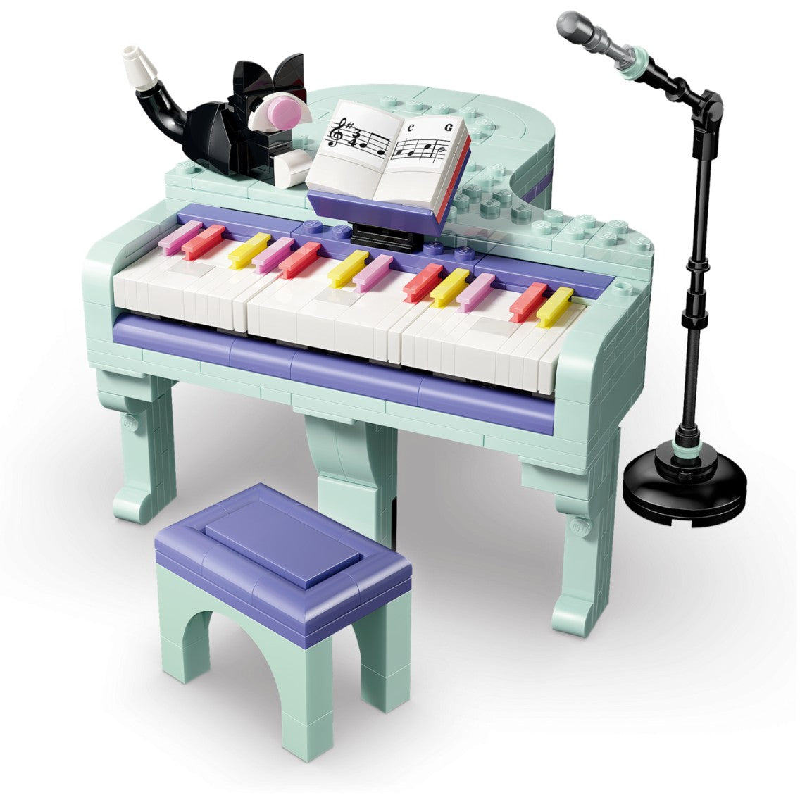 LEGO® 31392 Music Decor Piano with Cat - Creator 3-in-1