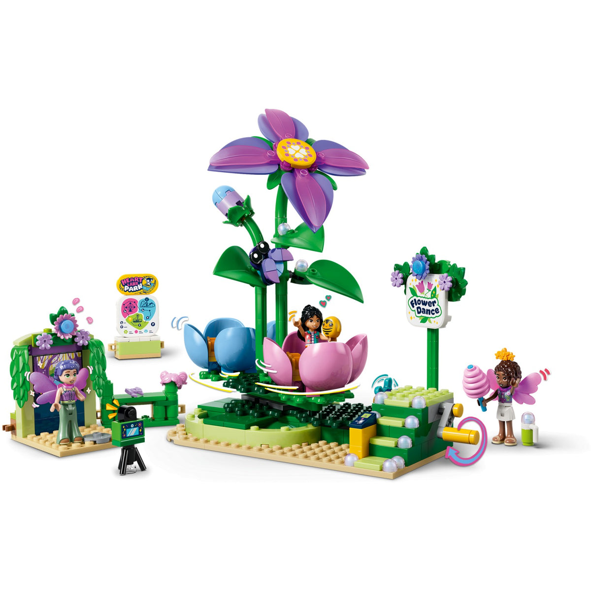 LEGO® 42702 Spinning Flower & Fairy Teacup Ride - Friends