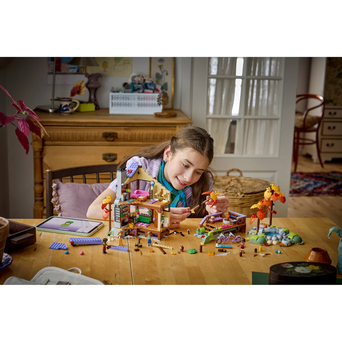 LEGO® 42705 Cozy Fall Forest Cabin - Friends