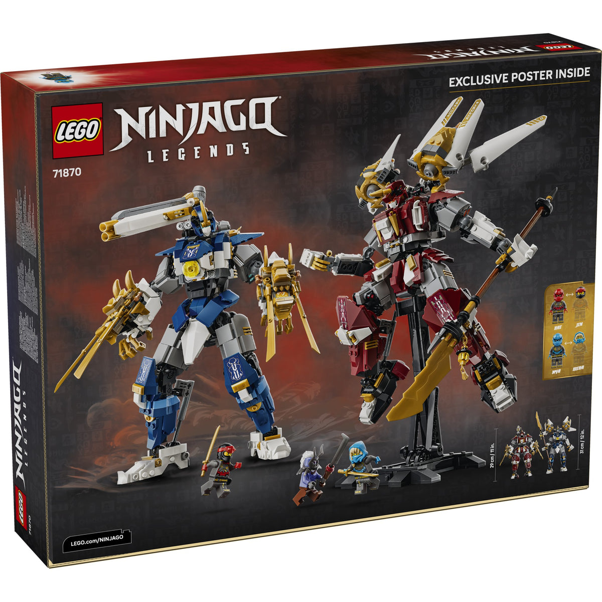 LEGO® 71870 The Twin Titan Mechs - NINJAGO®