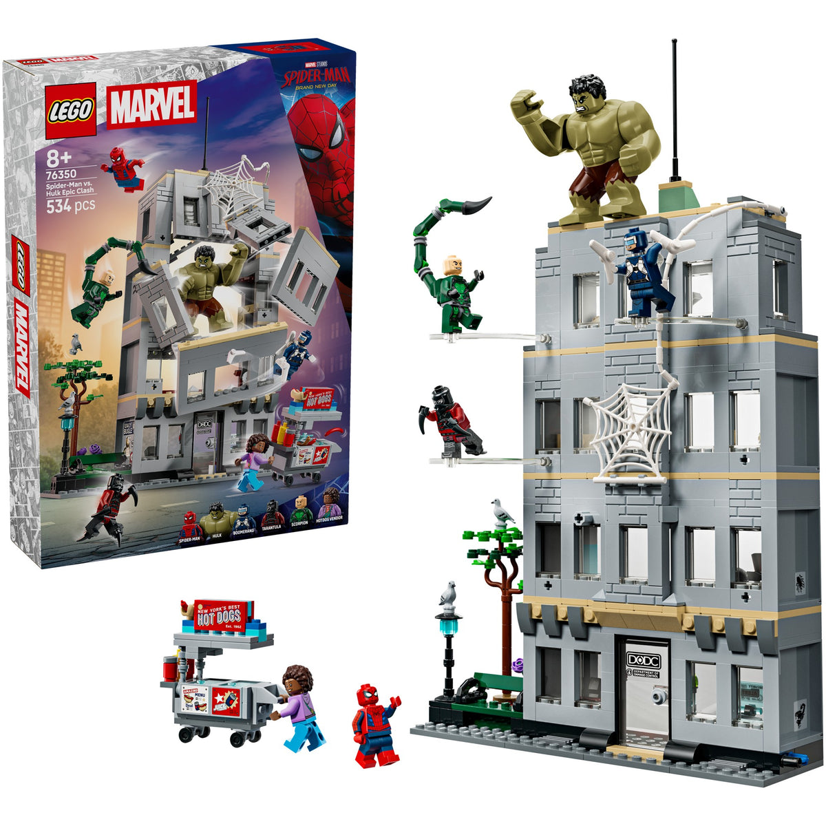 LEGO® 76350 Spider-Man vs. Hulk Epic Clash - Marvel Super Heroes