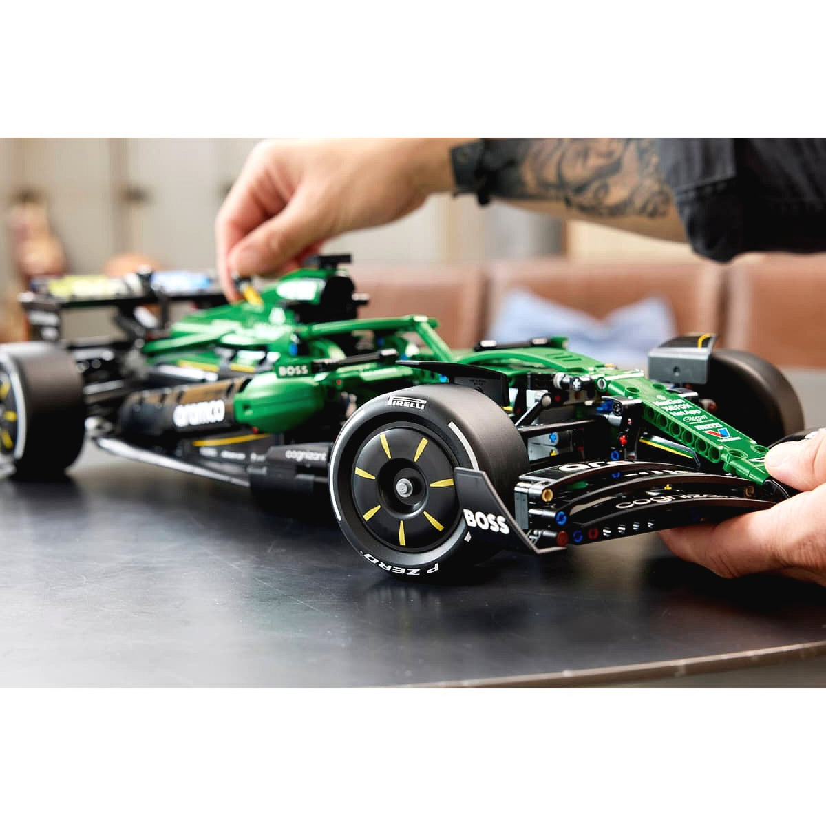 LEGO® 42240 Aston Martin Aramco AMR25 F1® Car - Technic