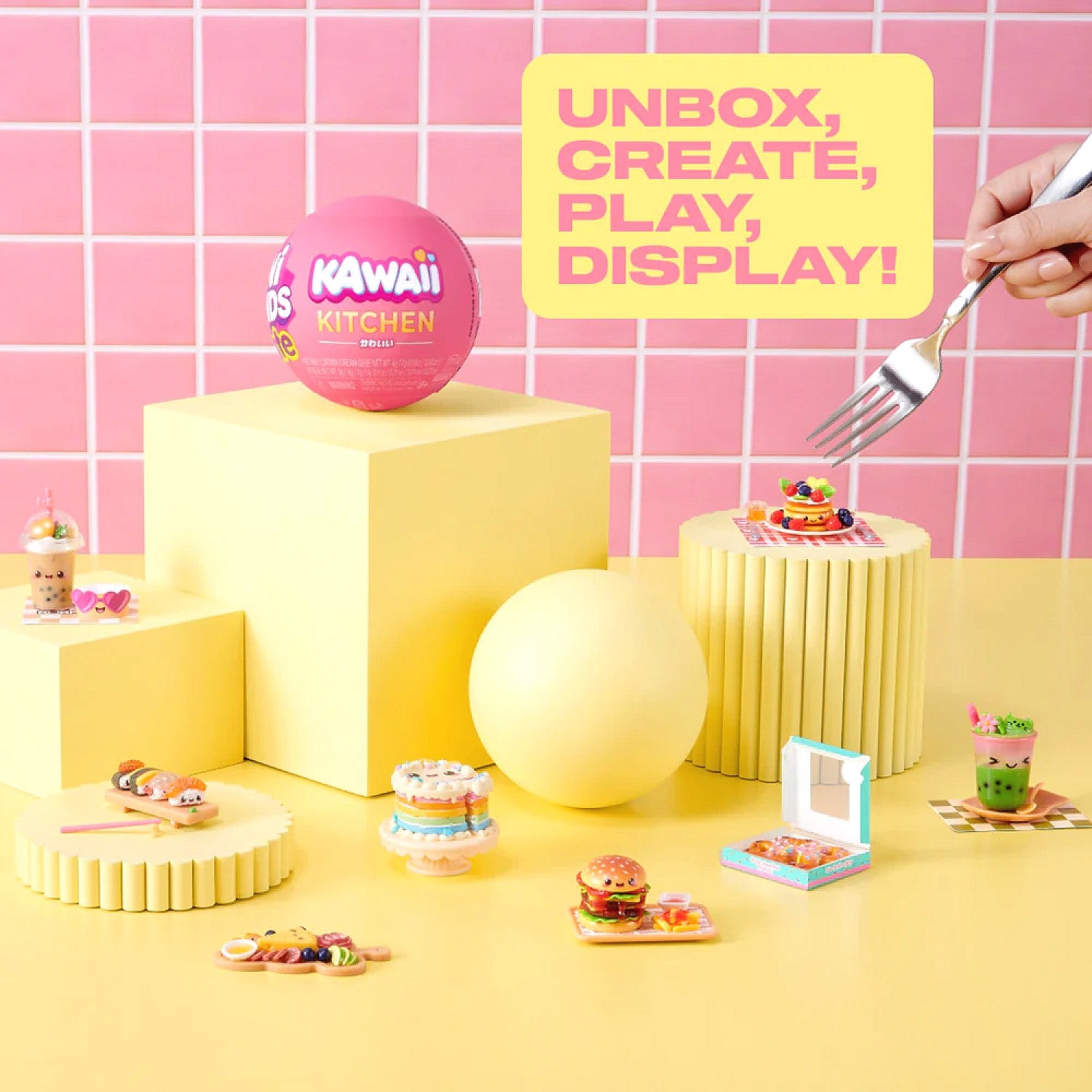 ZURU - Mini Brands Create Kawaii Kitchen Series 1 Blind Capsule