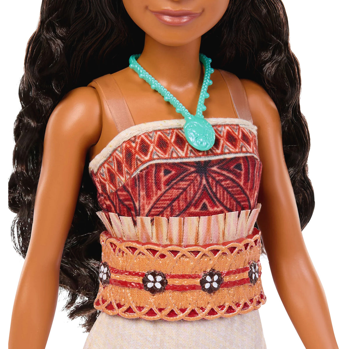 Disney - Moana Doll with Removable Fashion & 5 Accessories Inspired by Live Action Movie - Mattel
