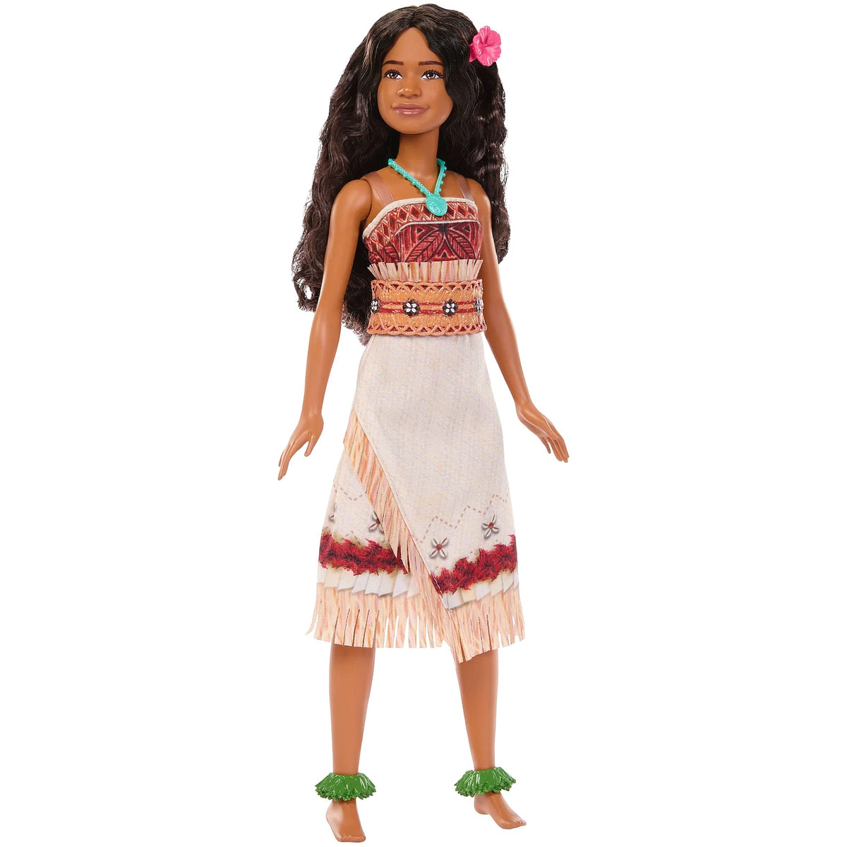 Disney - Moana Doll with Removable Fashion & 5 Accessories Inspired by Live Action Movie - Mattel