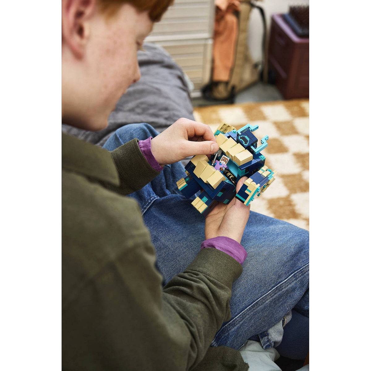 LEGO® 21591 The Twisted Warden Battle - Minecraft®