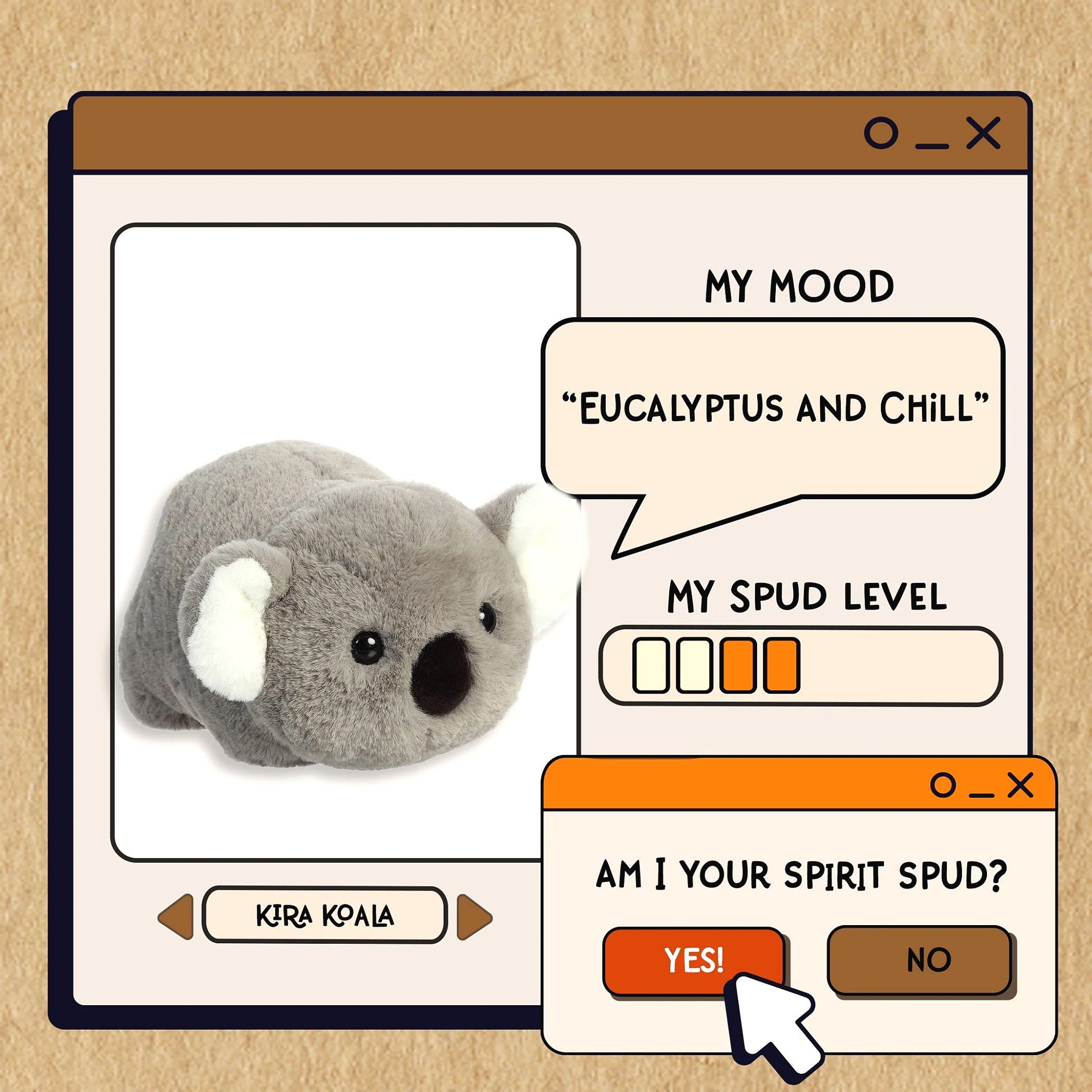 Aurora - Spudsters Kira Koala 10-Inch Plush