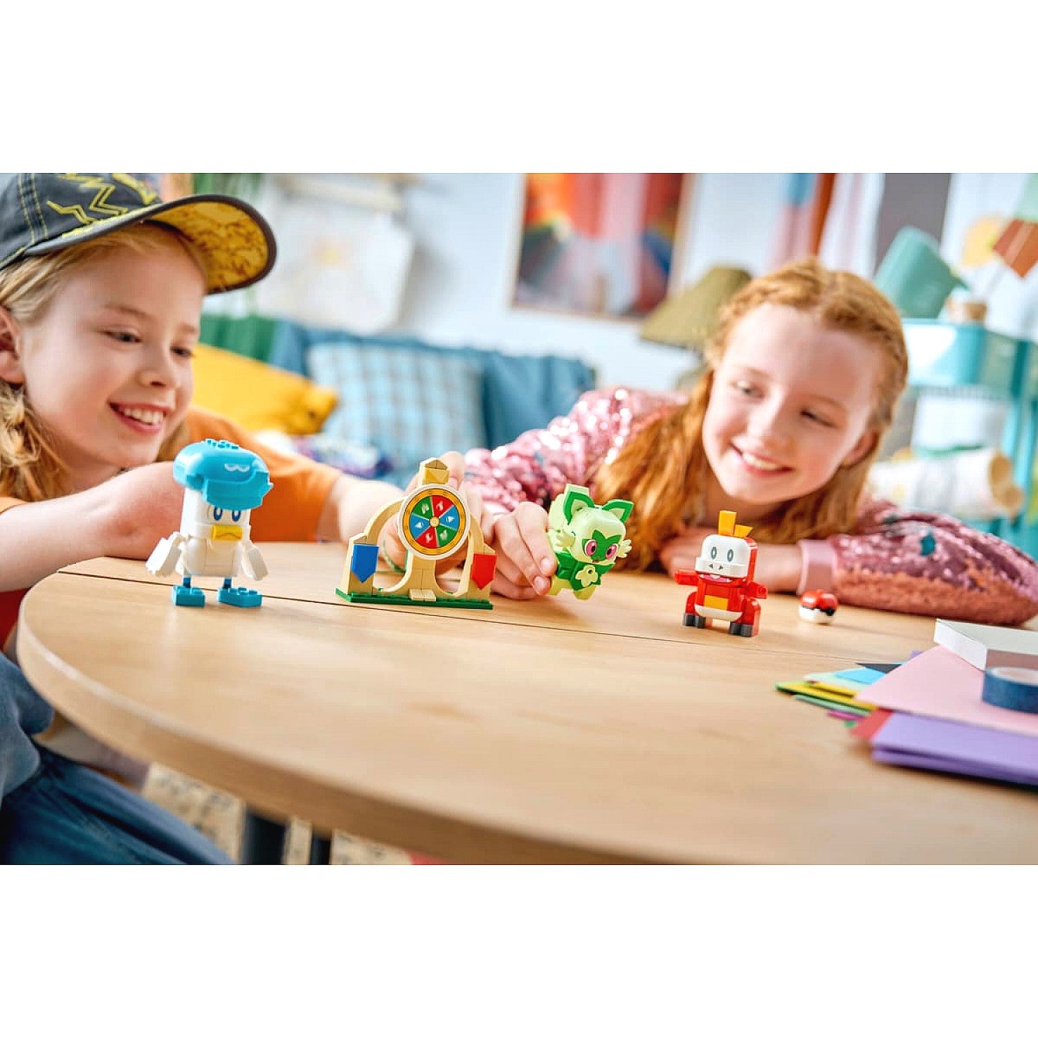LEGO® 72158 SMART Play™ Compatible Sprigatito Fuecoco and Quaxly Battle - Pokémon™