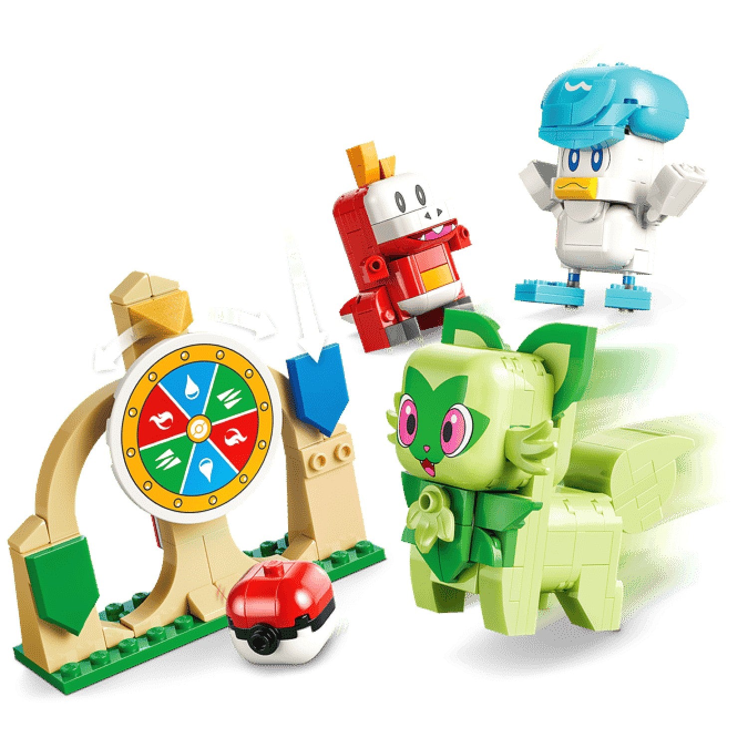 LEGO® 72158 SMART Play™ Compatible Sprigatito Fuecoco and Quaxly Battle - Pokémon™