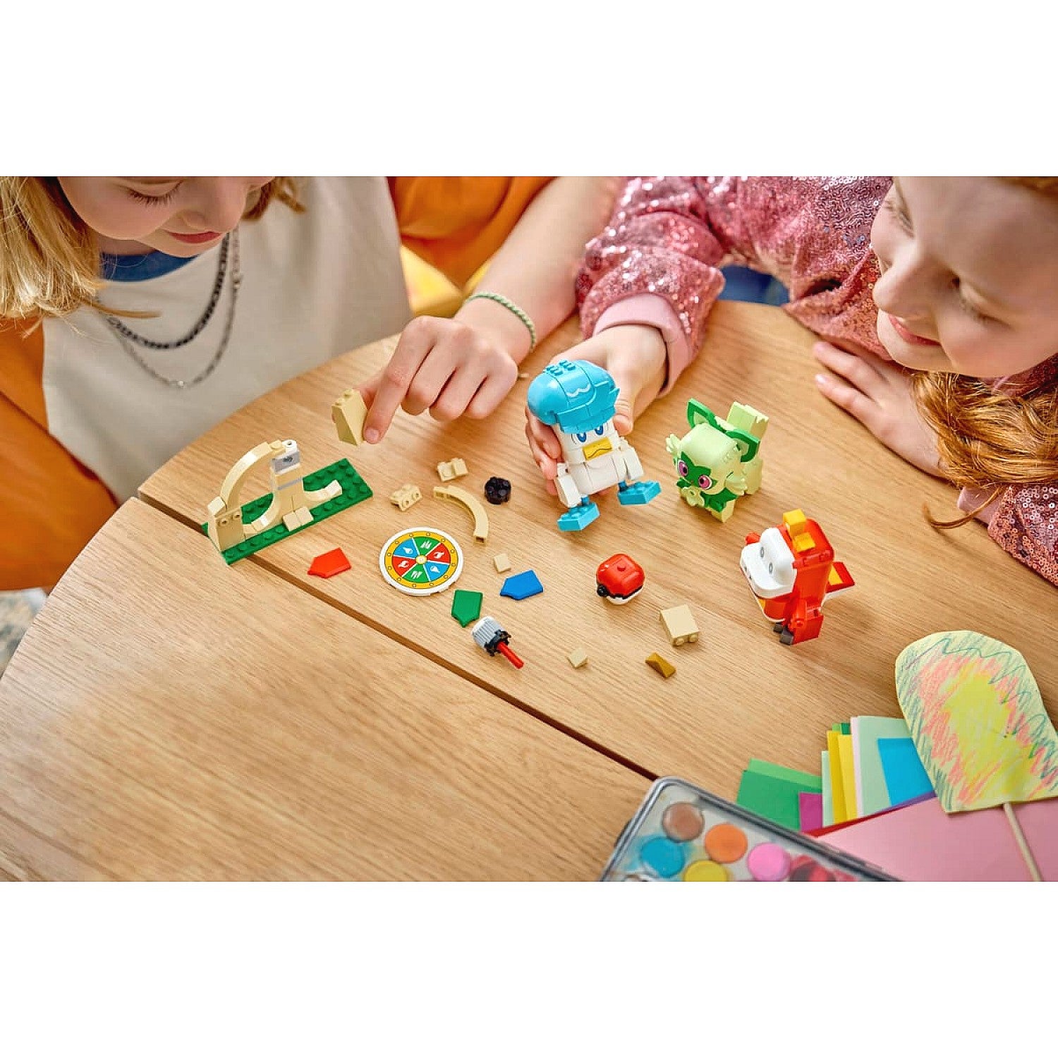 LEGO® 72158 SMART Play™ Compatible Sprigatito Fuecoco and Quaxly Battle - Pokémon™