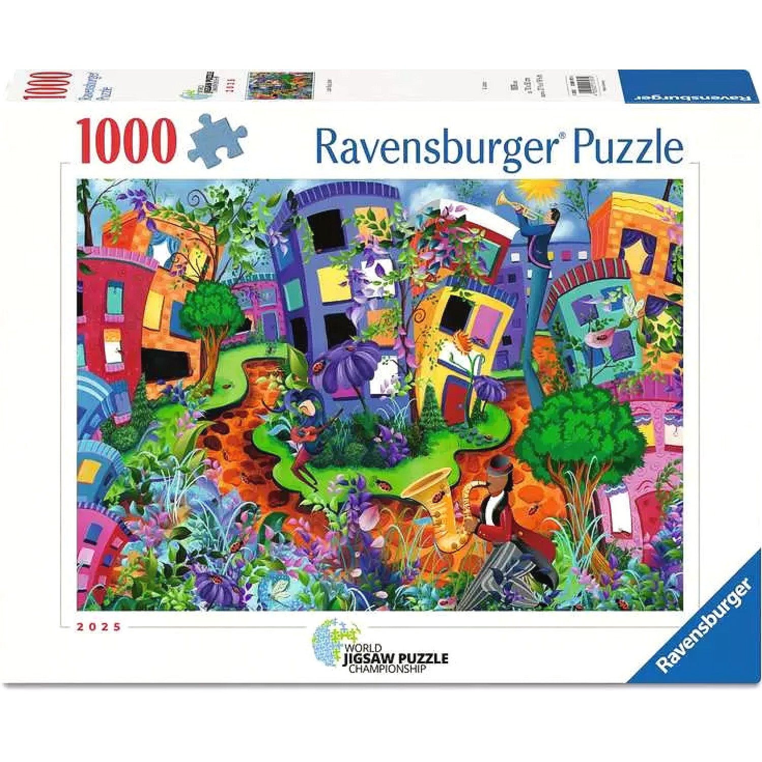 Ravensburger - Lady Bug Lane Jigsaw Puzzle 1000 Pieces