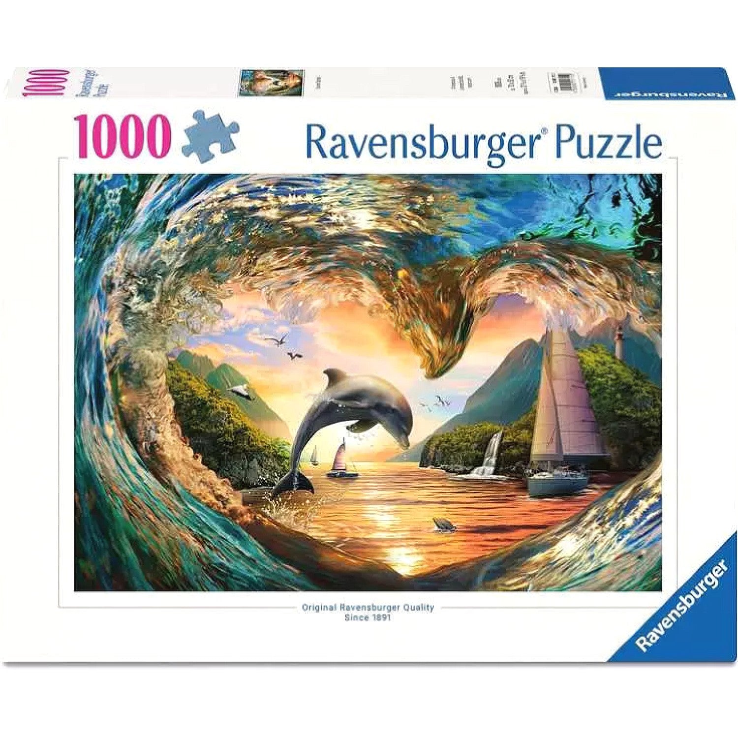 Ravensburger - Sunset Splash Jigsaw Puzzle 1000 Pieces