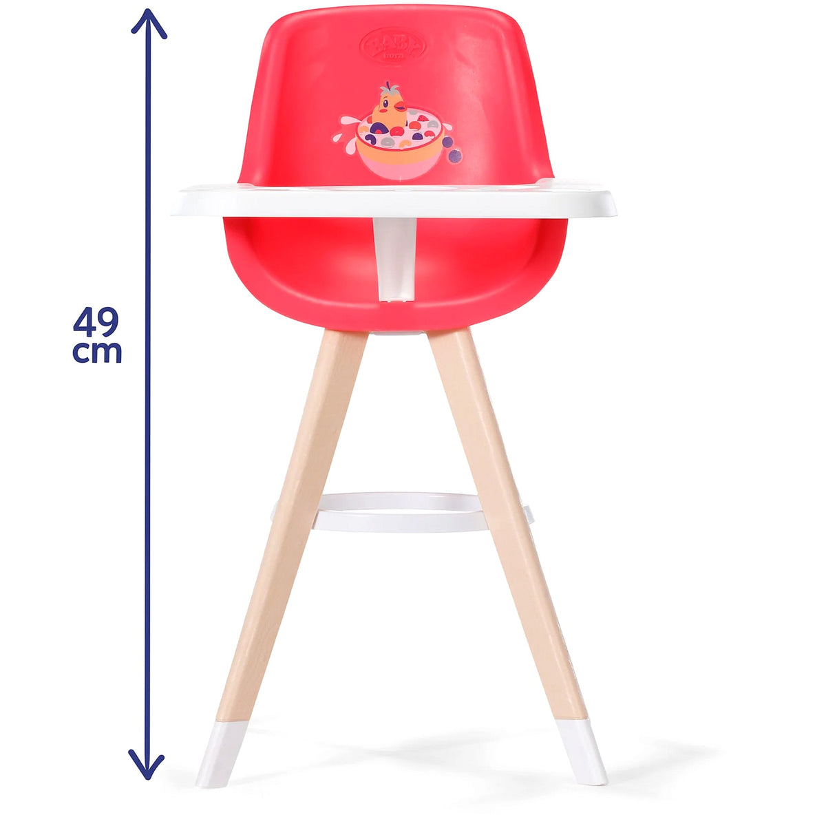 BABY born - High Chair Pink for 36 cm & 43 cm Dolls