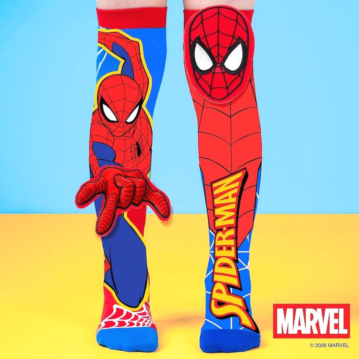 Madmia - Spider-Man Socks Toddler Age 3-5y
