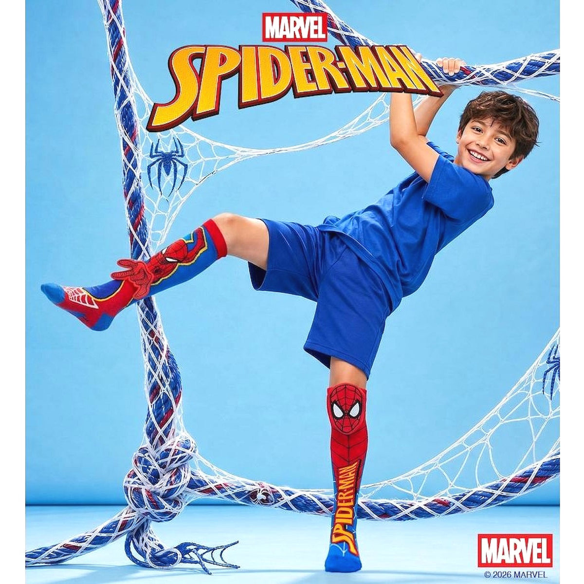 Madmia - Spider-Man Socks Toddler Age 3-5y