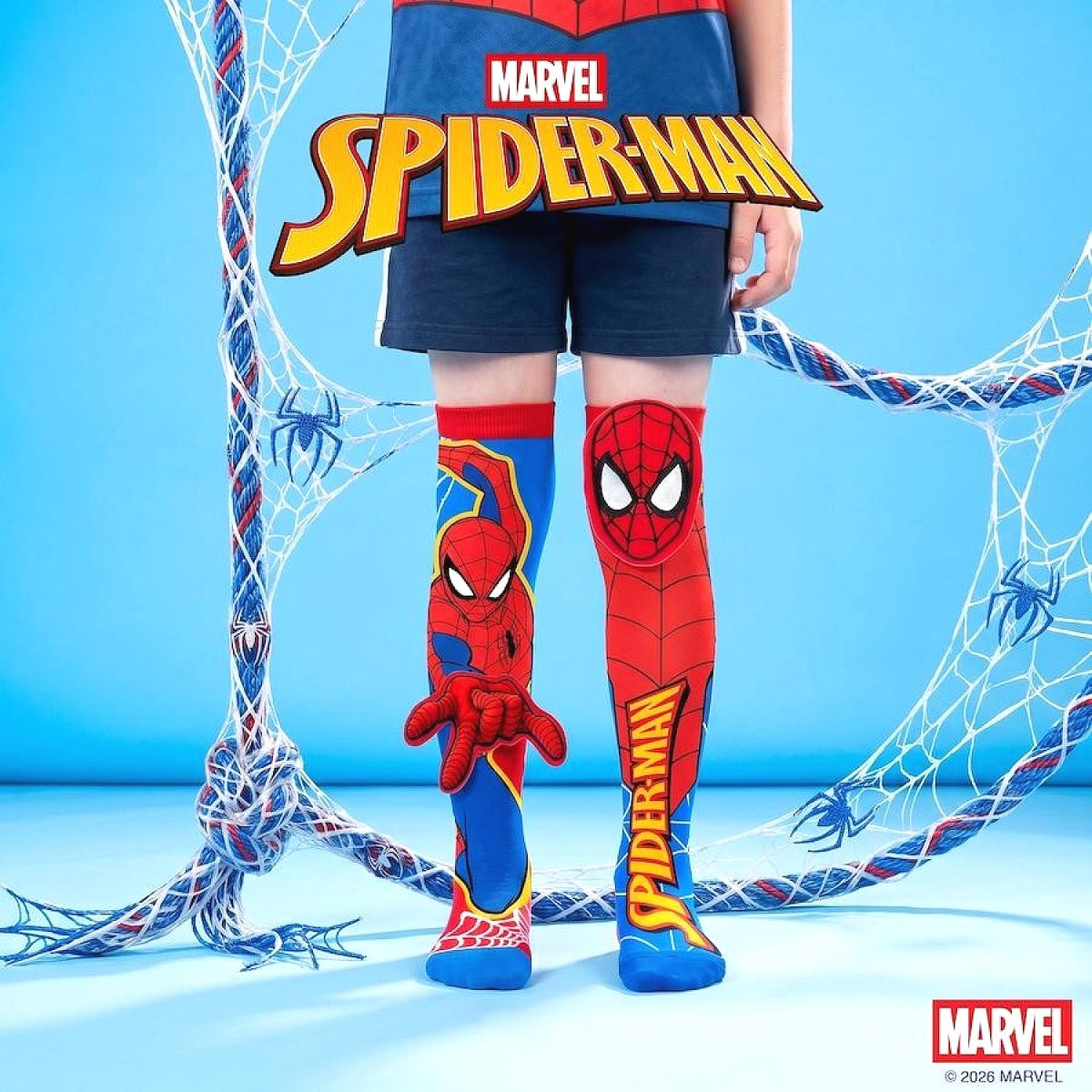Madmia - Spider-Man Socks Toddler Age 3-5y