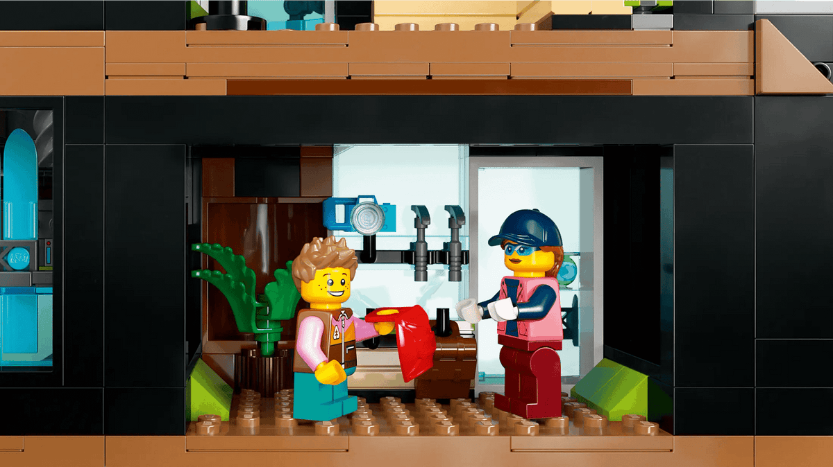 LEGO® 60366 Ski and Climbing Center - City