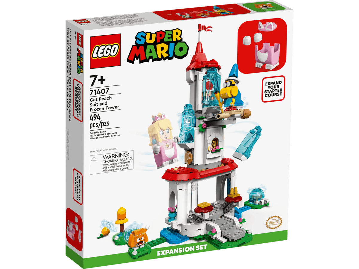 LEGO® 71407 Cat Peach Suit and Frozen Tower Expansion Set - Super Mario™