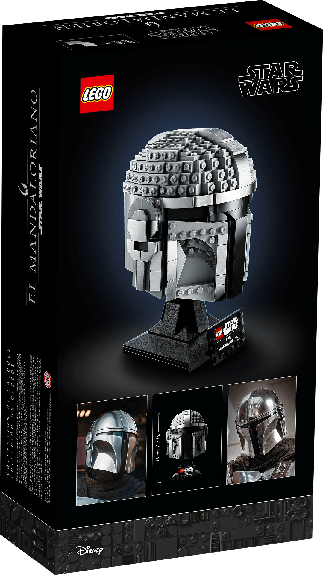 LEGO® 75328 The Mandalorian Helmet - Star Wars™