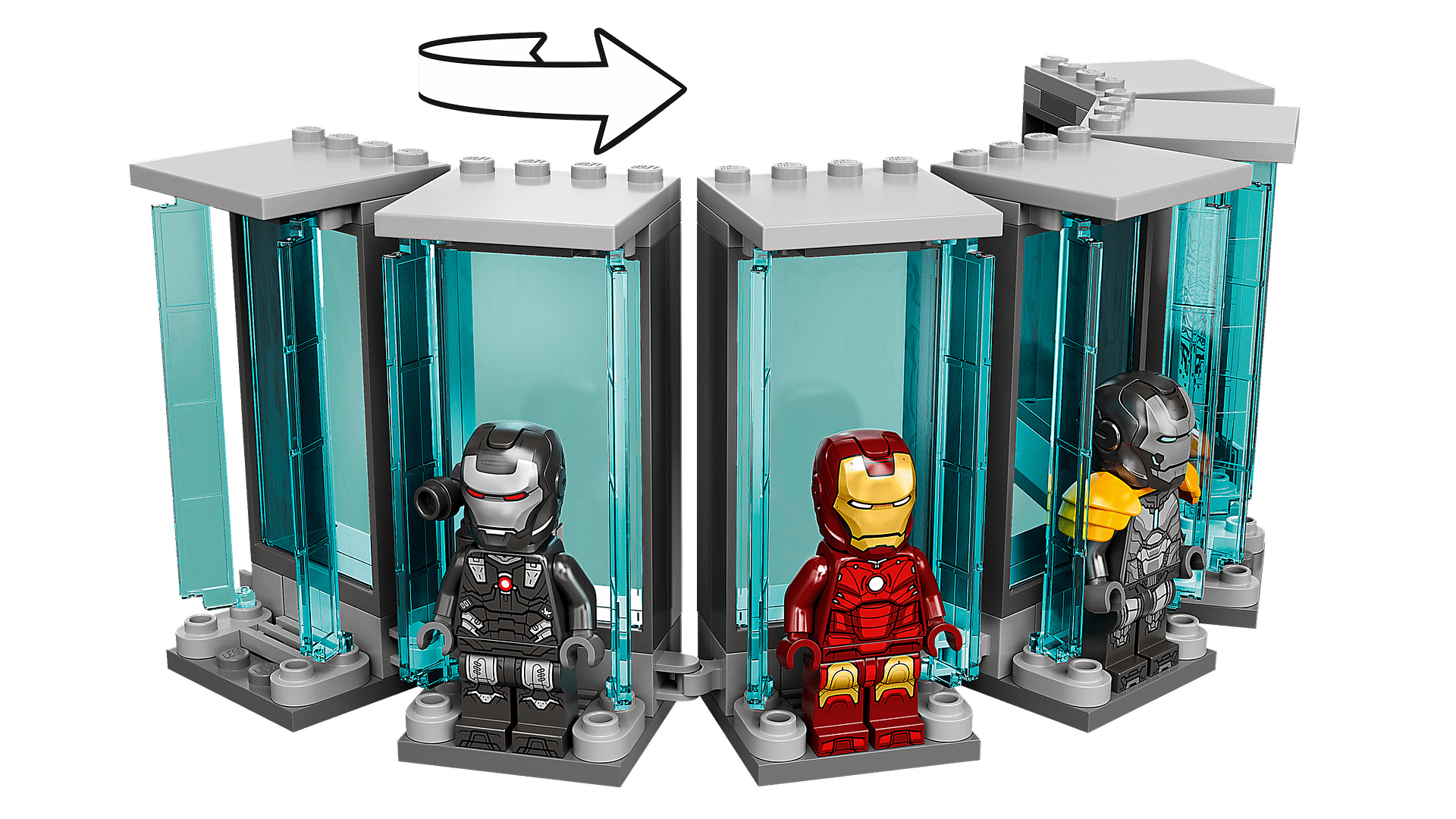 LEGO® 76216 Iron Man Armoury - Marvel Super Heroes