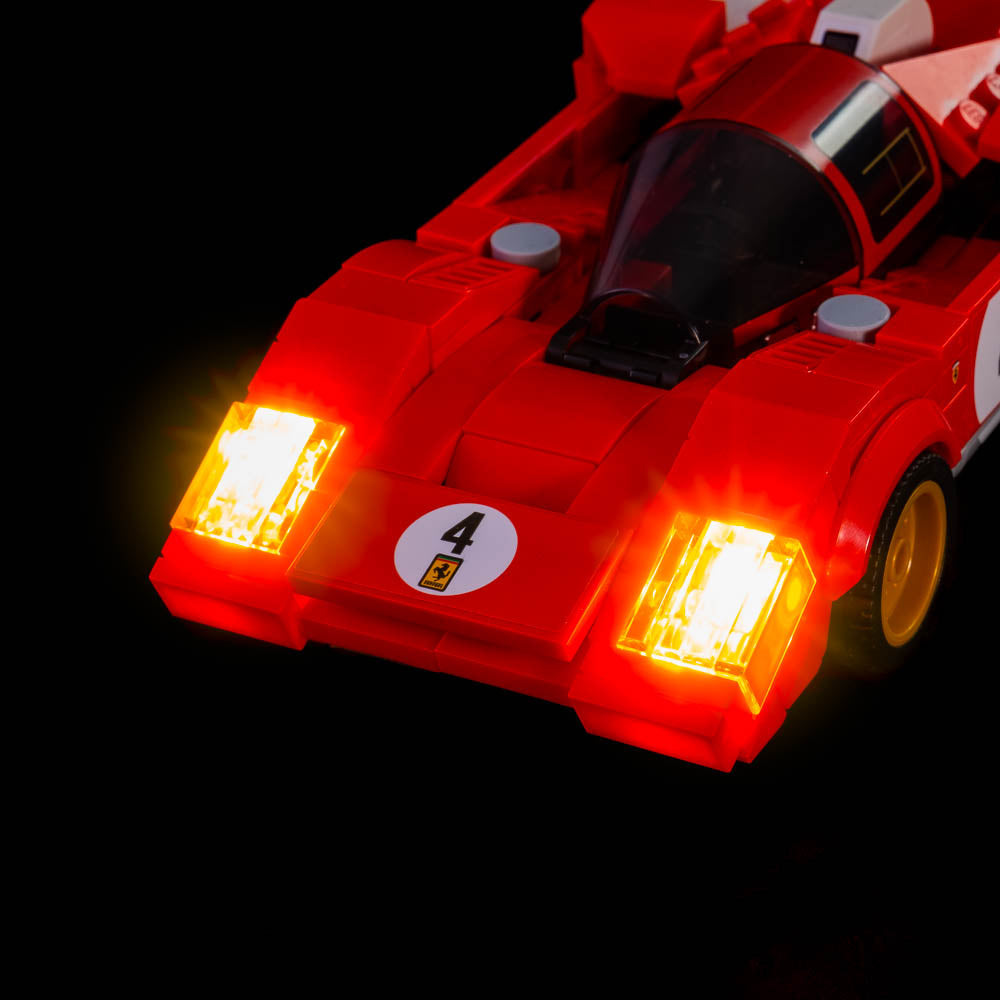 Light My Bricks - Light Kit For LEGO® Speed Champions 1970 Ferrari 512 M 76906