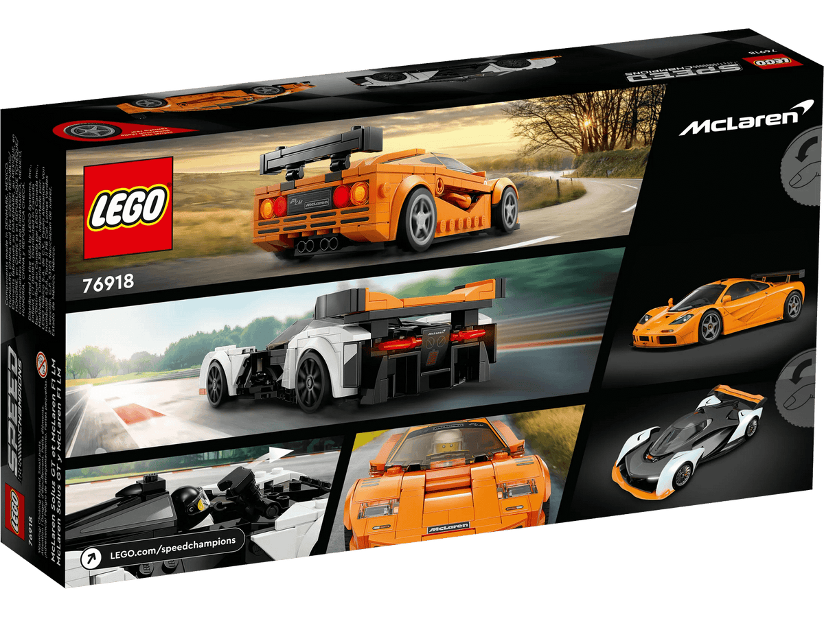 LEGO® 76918 McLaren Solus GT & McLaren F1 LM - Speed Champions