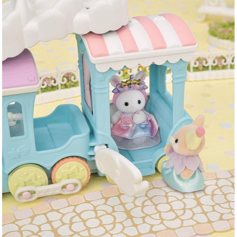 Sylvanian Families - Floating Cloud Rainbow Train Animal Doll Playset