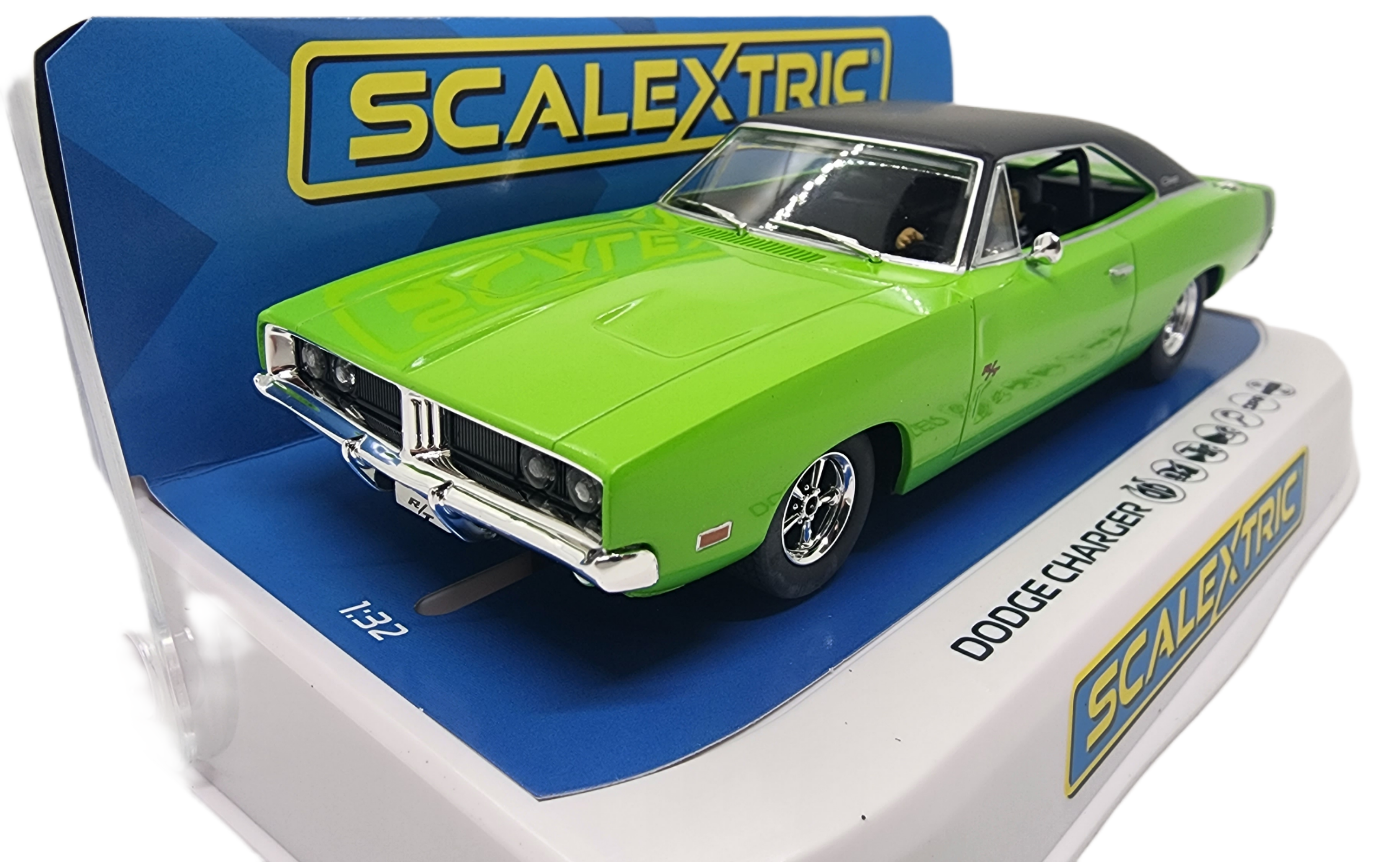 SCALEXTRIC - C4326 DODGE CHARGER RT - SUBLIME GREEN