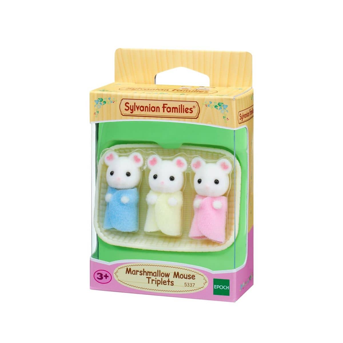Sylvanian Families - Marshmallow Mouse Triplets Playset