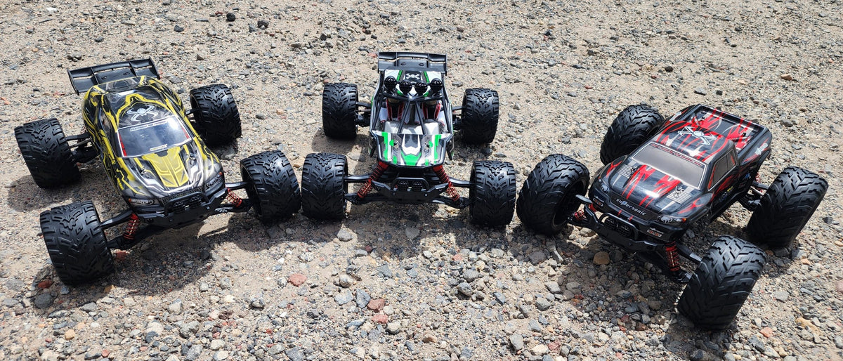 TORNADO RC 1:12 RADIO CONTROL MONSTER TRUCK RTR V2 BLUE
