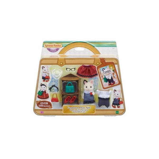Sylvanian Families - Fashin Playset Town Girl Tuxedo Cat