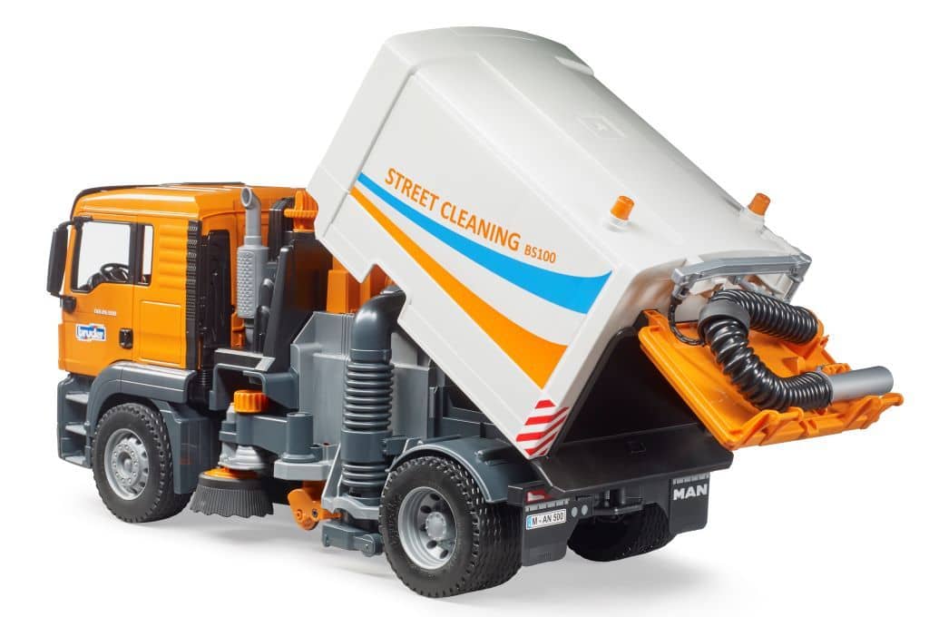 Bruder - Man Tgs Street Sweeper 1:16 Scale