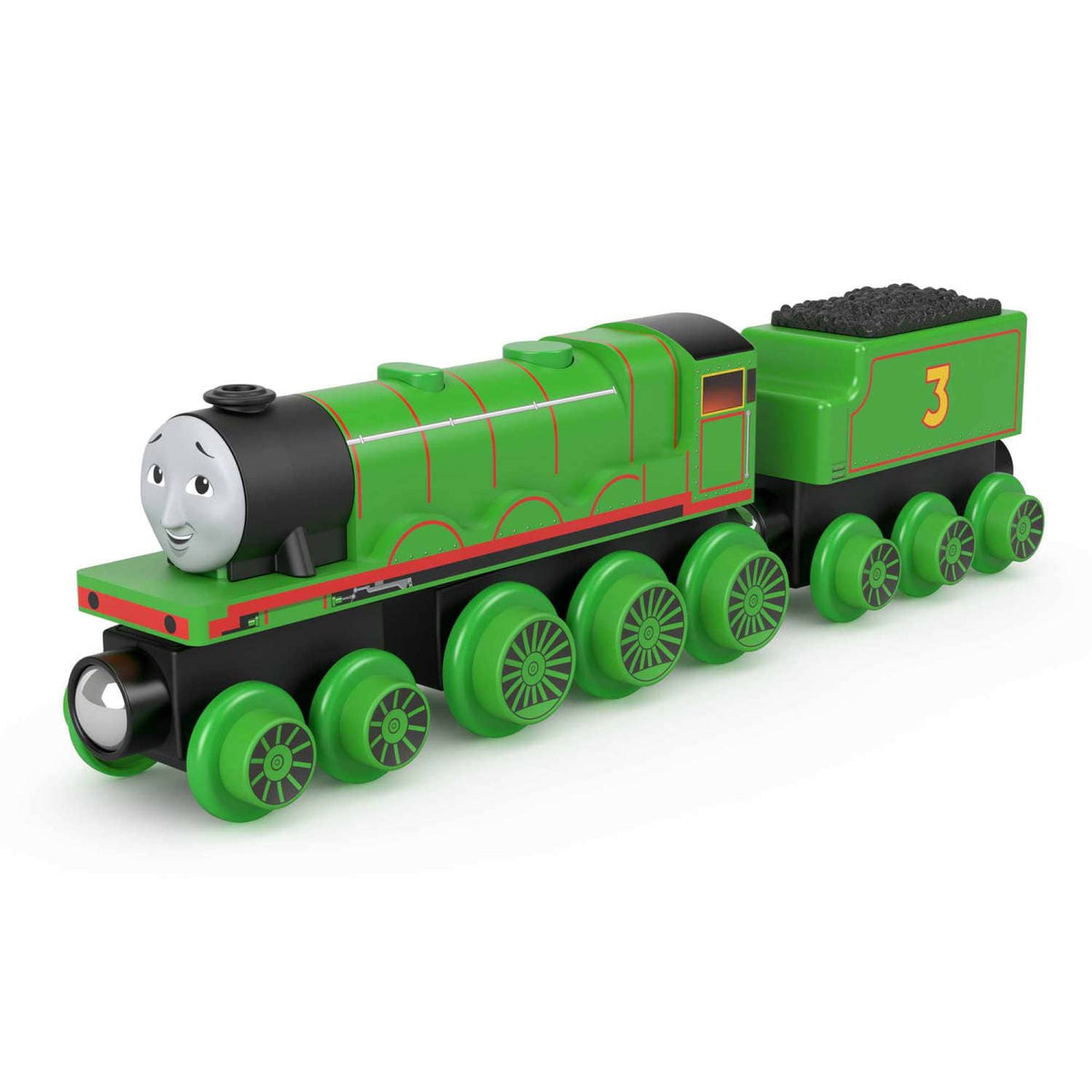 Thomas & Friends - Wooden Railway Henry Engine And Coal Car
