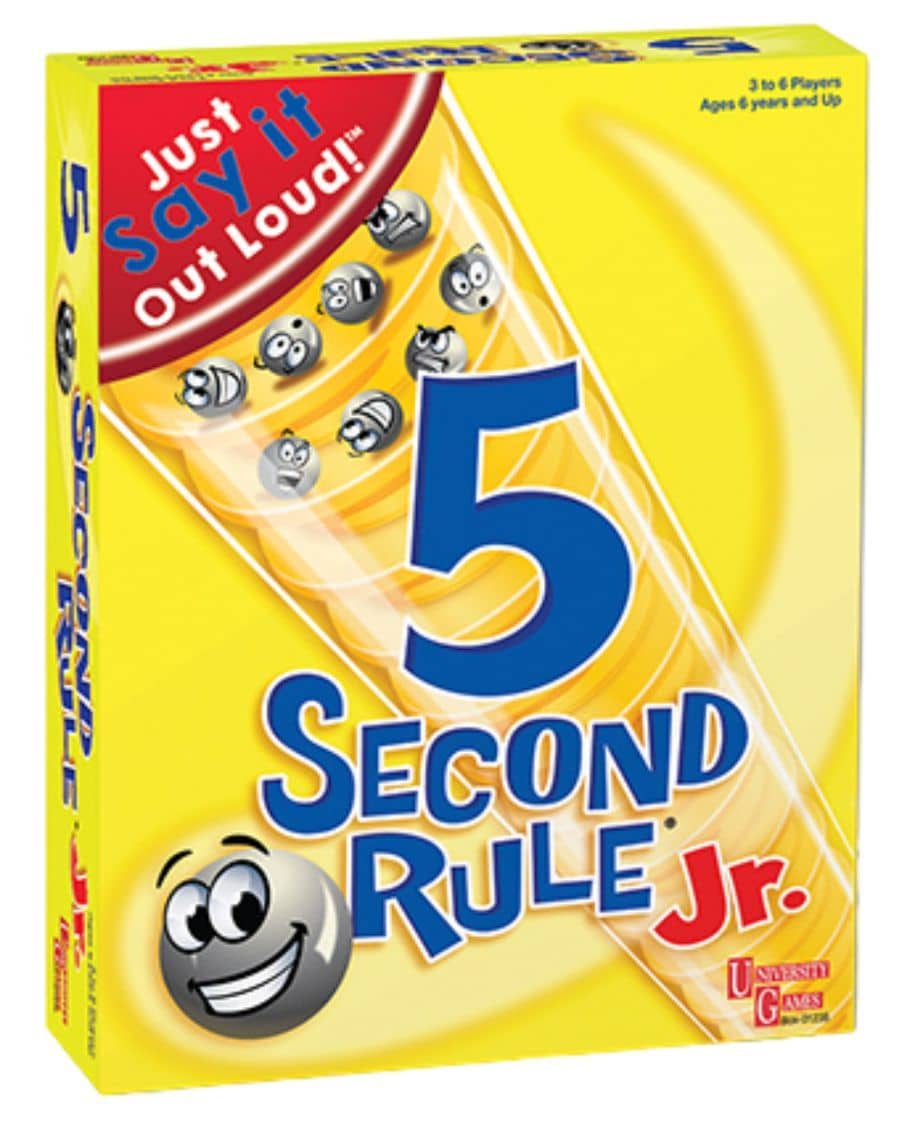 University Games - 5 Second Rule Junior Party Game
