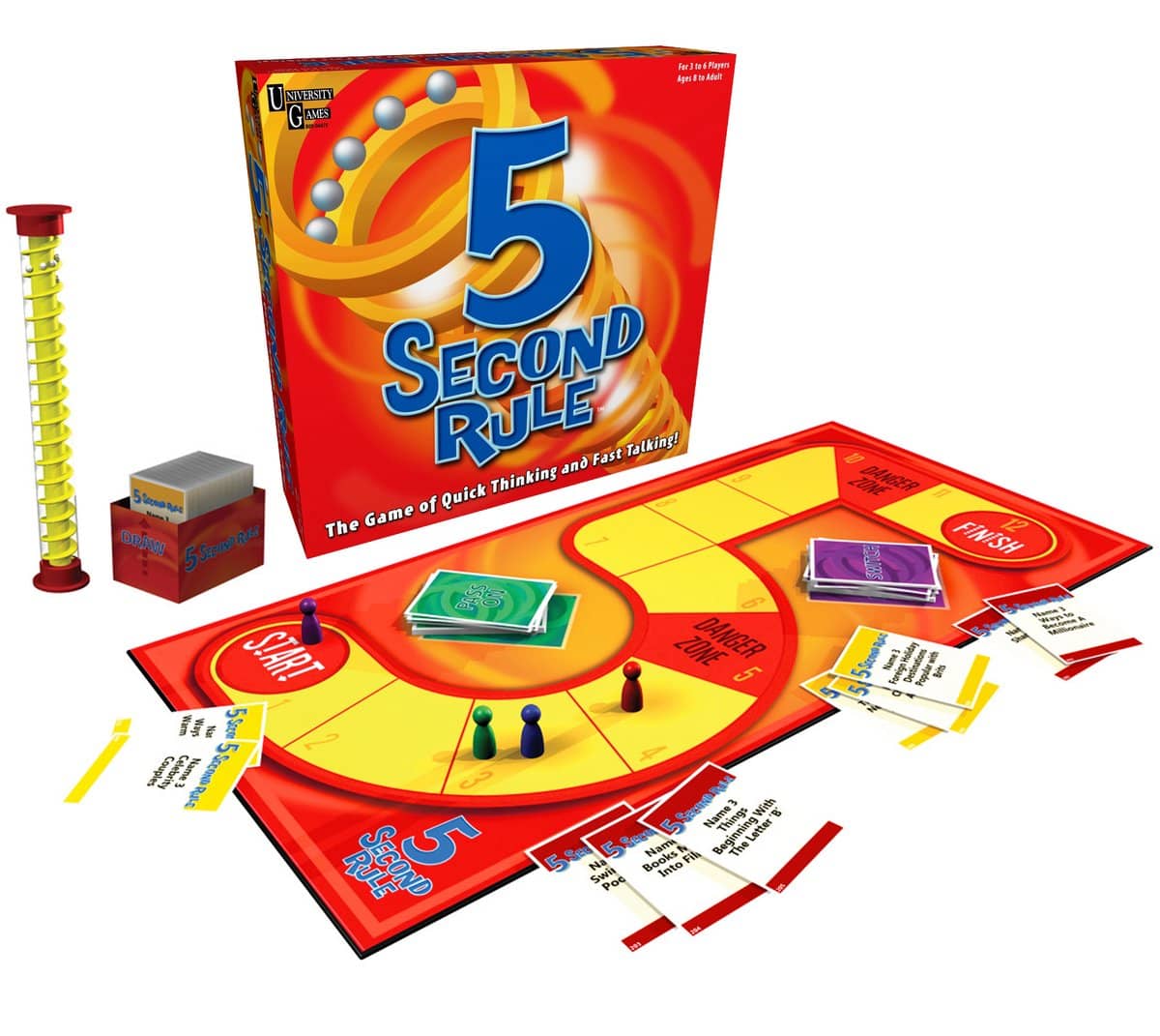 University Games - 5 Second Rule Board Game