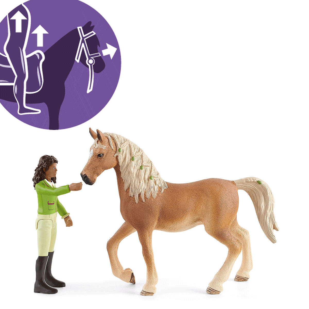 Schleich - Horse Club Sarah & Mystery Animal Playset