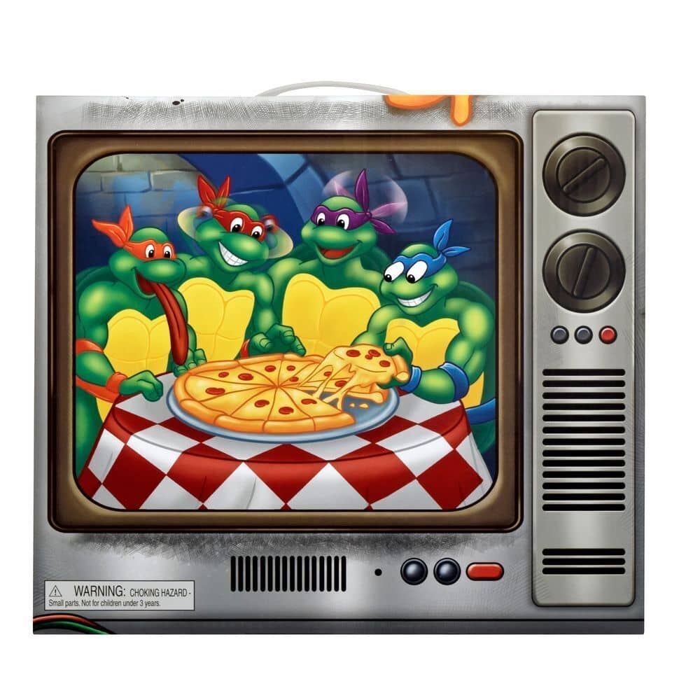 Tmnt - Teenage Mutant Ninja Turtles 1993 4.5'' Toon Turtles Bundle 4 Pack